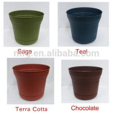 small plastic flowerpot,new style round pot,cheap planter
